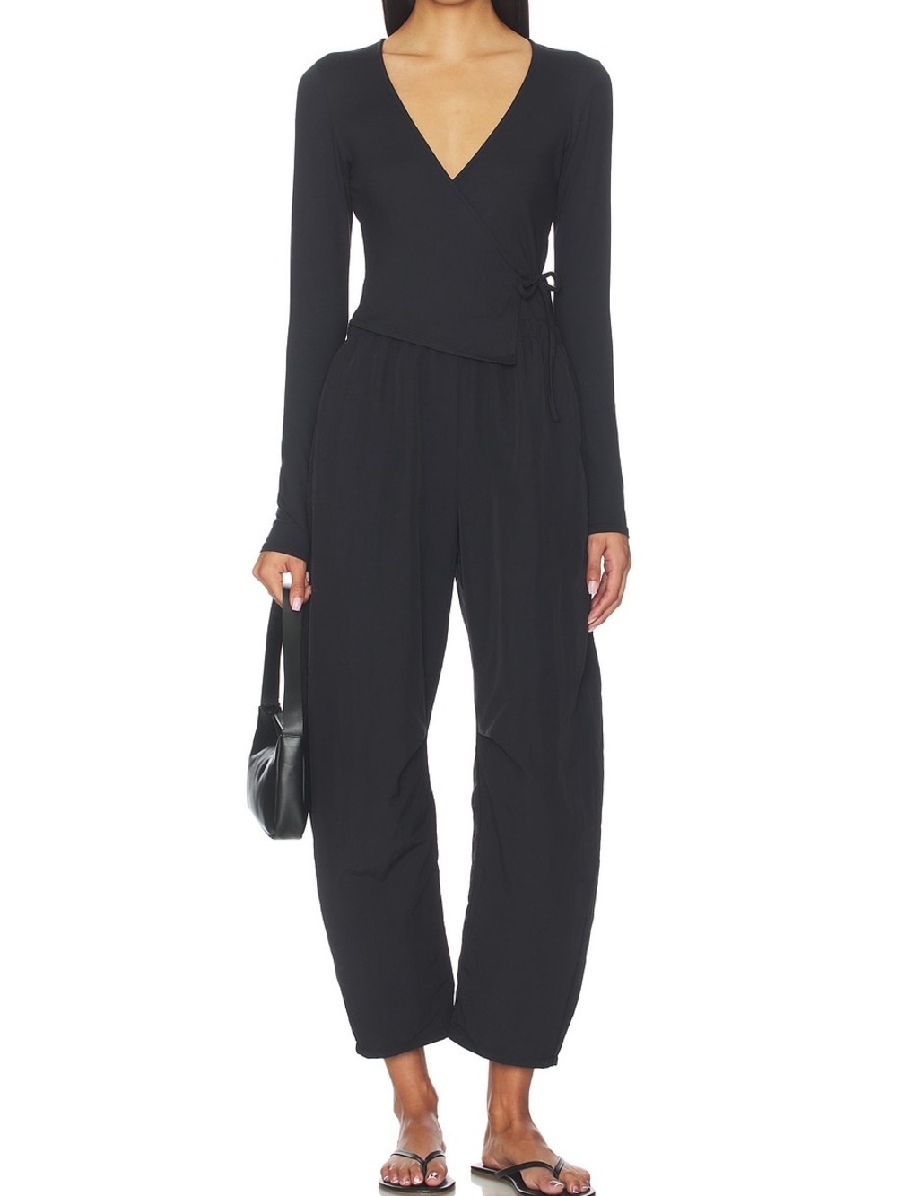 Free People x FP Movement All For Love One Piece in Black - NWT